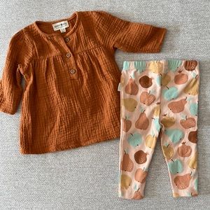 NWOT Rabbit & Bear Set 3-6 Months